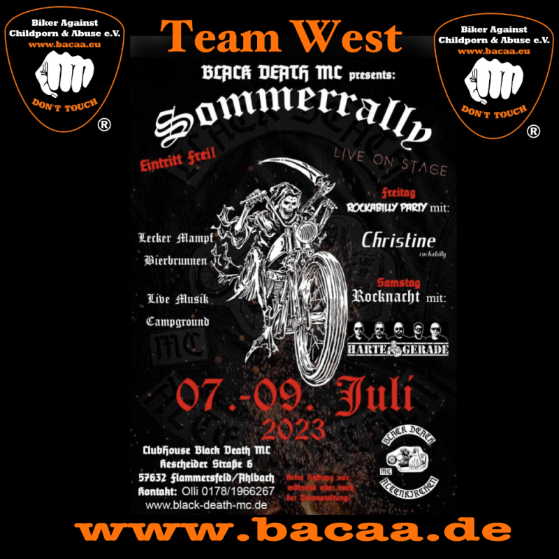 RLP – Black Death MC Sommerrally 🗓 🗺