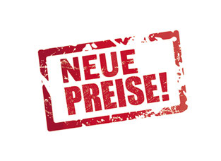 Preis-Anpassungen ab dem 15.01.2024