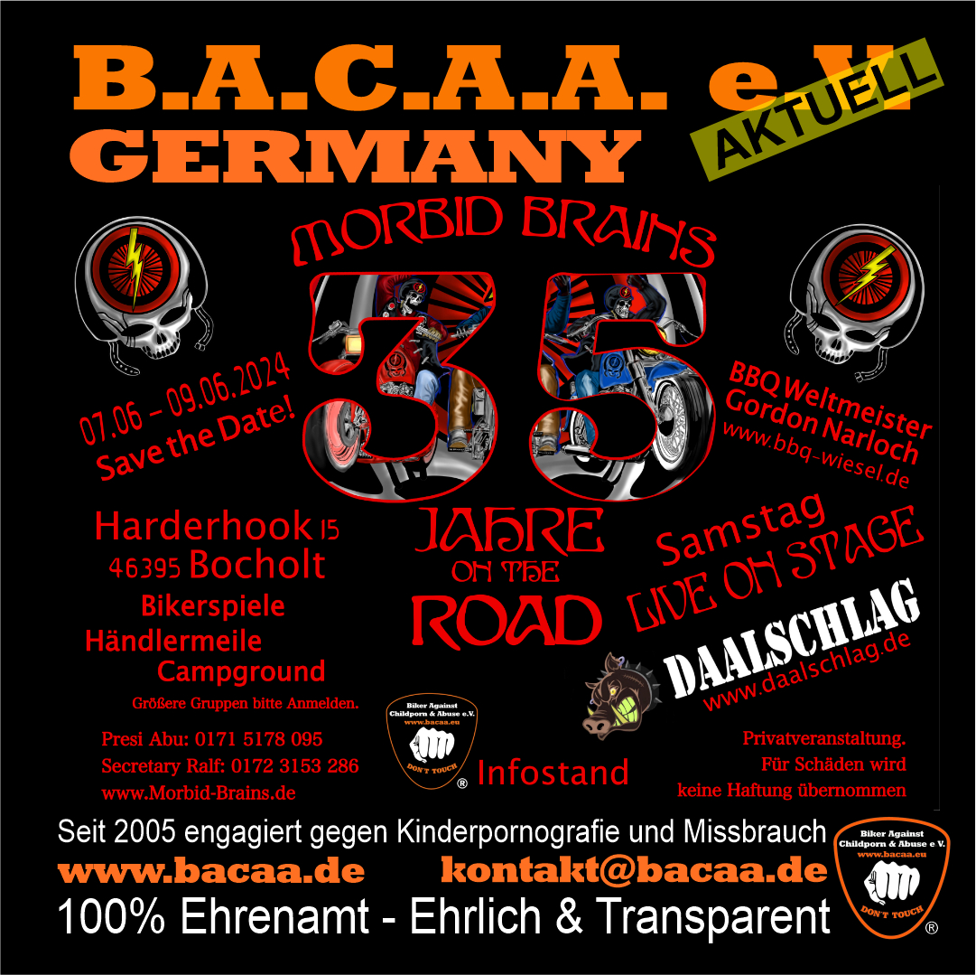 NRW – 35 Jahre Morbid Brains MC 🗓 🗺