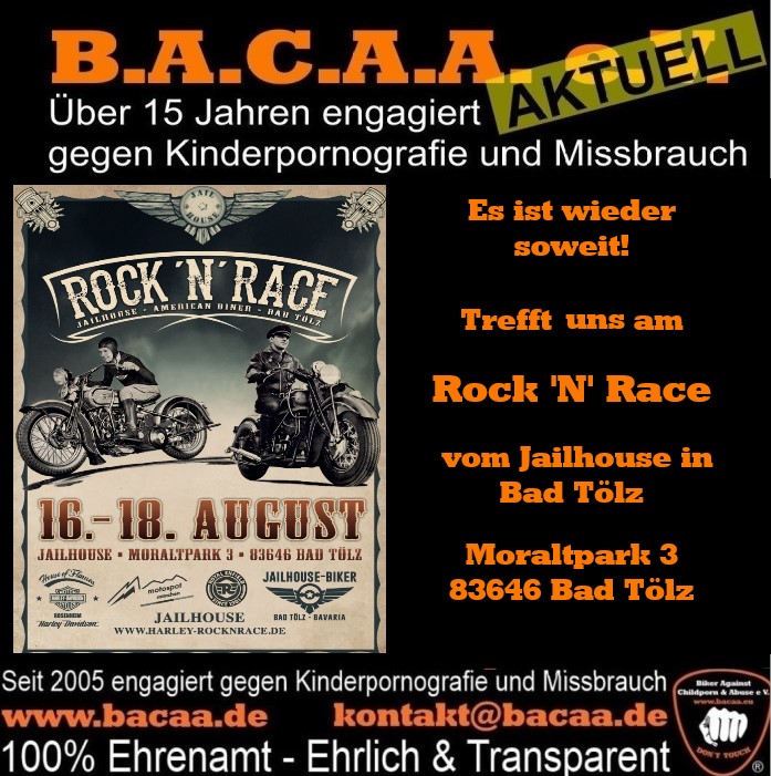 BY – Infostand am Rock’N’Race im Jail House 🗓 🗺