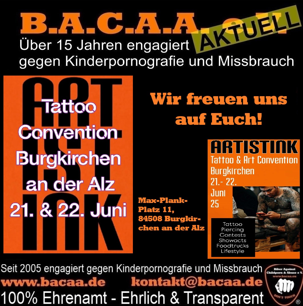 Artistink – Tattoo & Art Convention 2025 in Burgkirchen