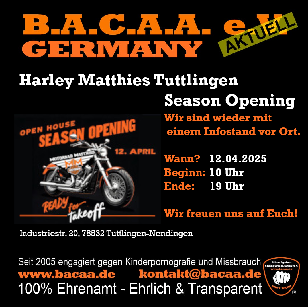 Season Opening bei Harley Matthies