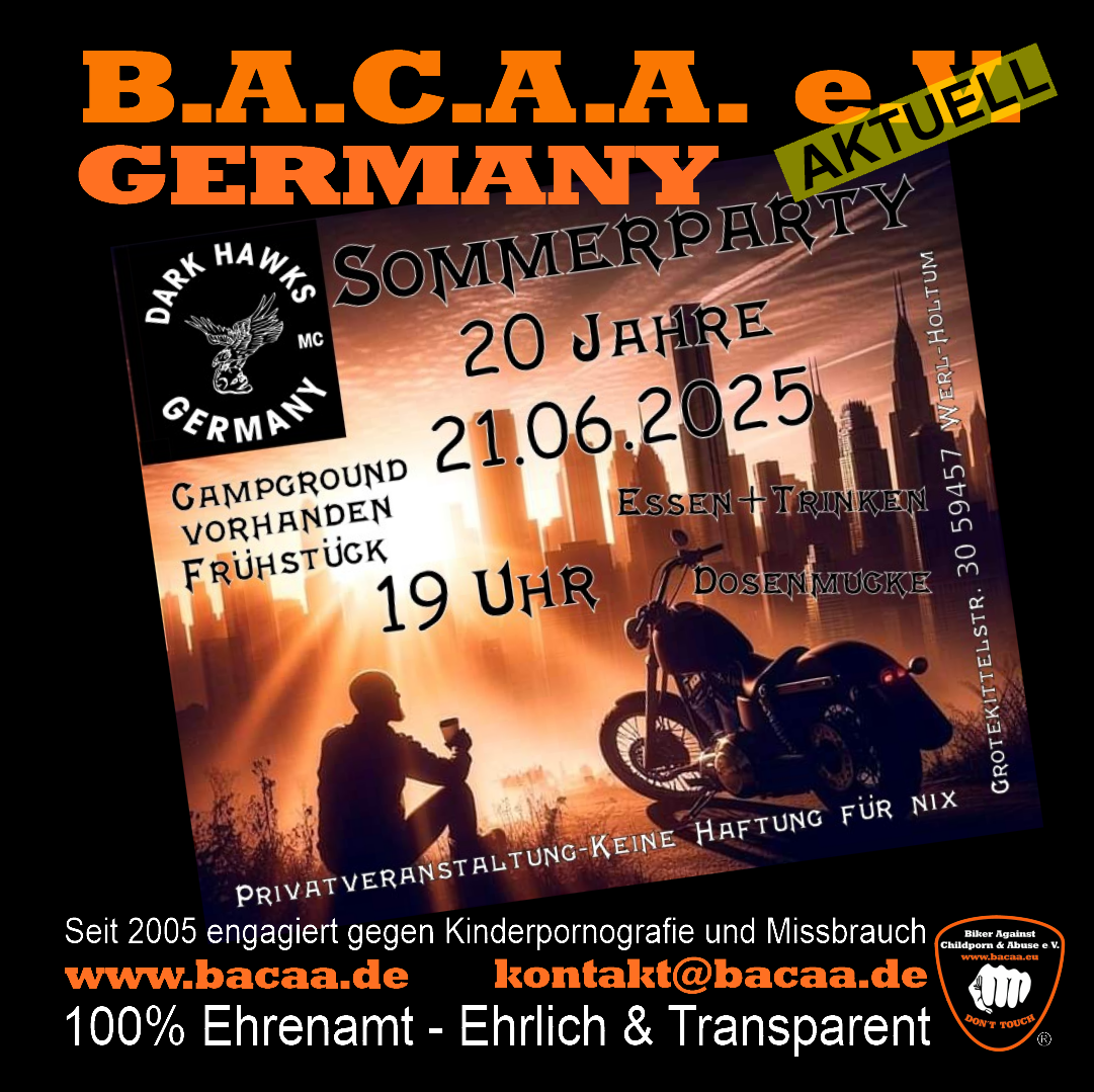 NRW – Sommerparty Dark Hawks MC Werl