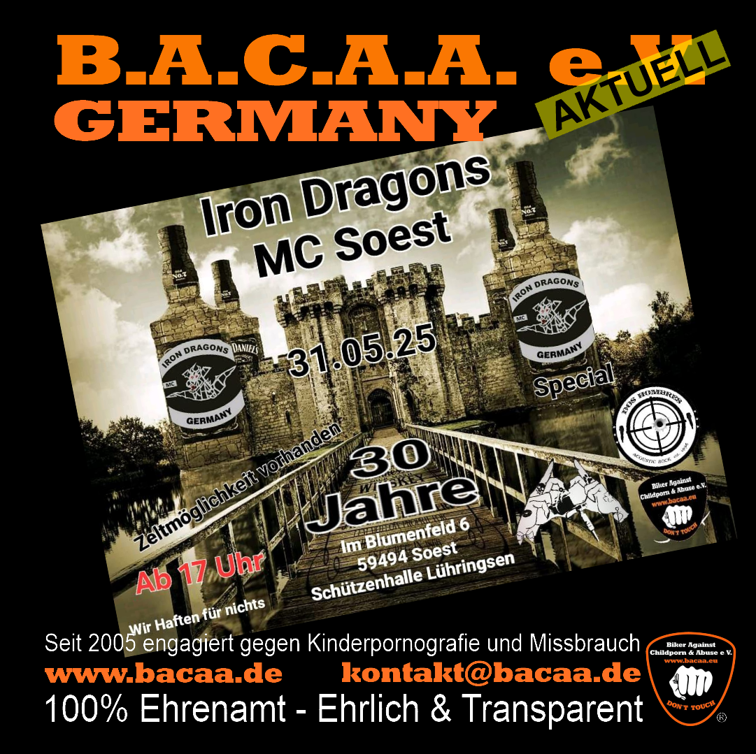 NRW – 30 Jahre Iron Dragons MC Soest