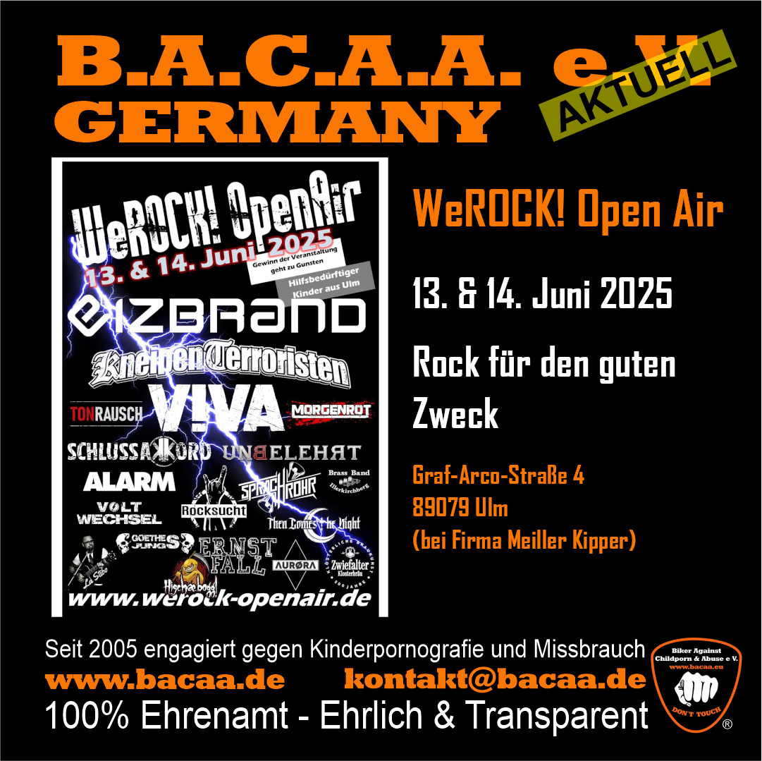 WeROCK! Open Air im Donautal