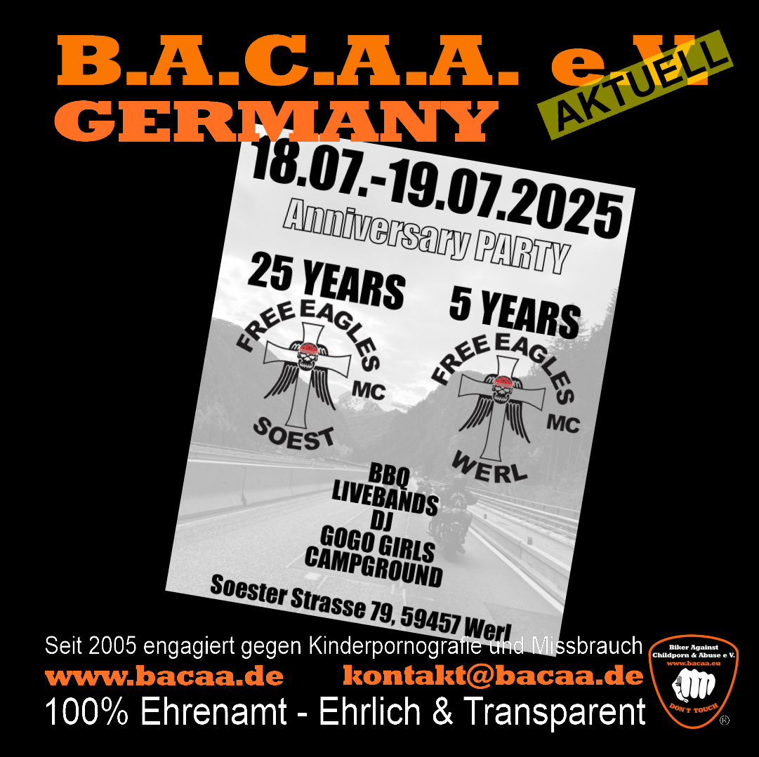 NRW – 25 Jahre Free Eagles Soest / 5 Jahre Free Eagles Werl