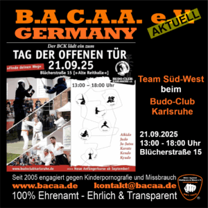 Tag der offenen Tür beim Budo-Club Karlsruhe