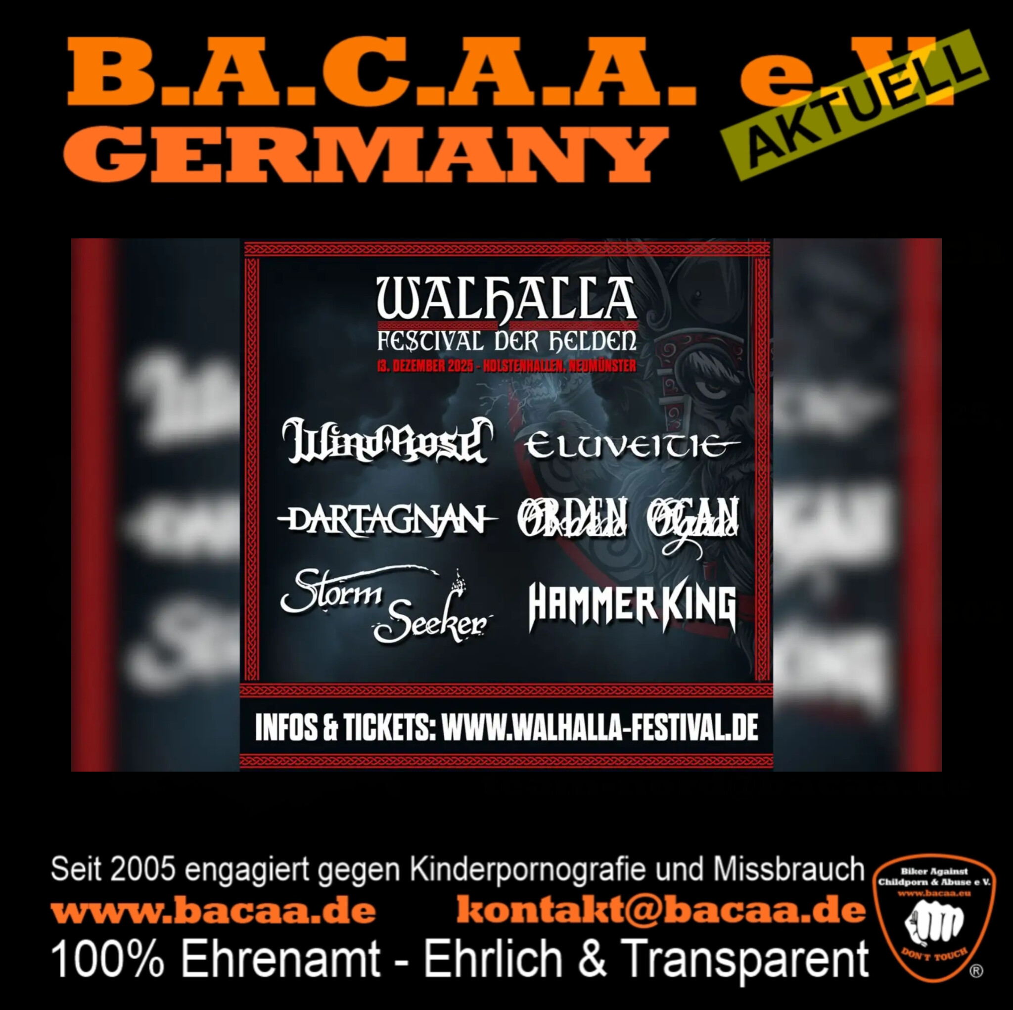 Team Nord beim Walhalla Festival in Neumünster