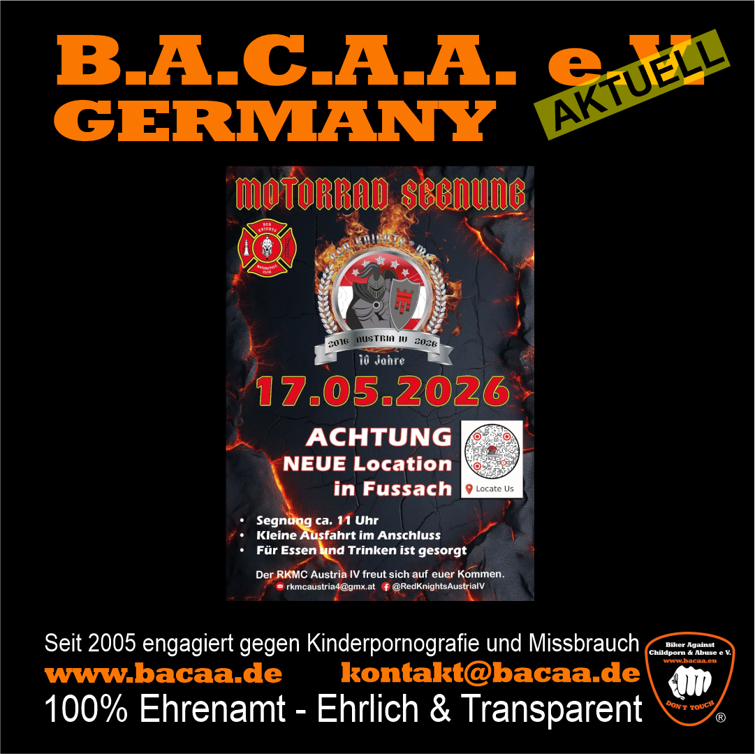 Team Süd-West – Motorrad-Segnung bei den Red Knights in Fussach (Ö)