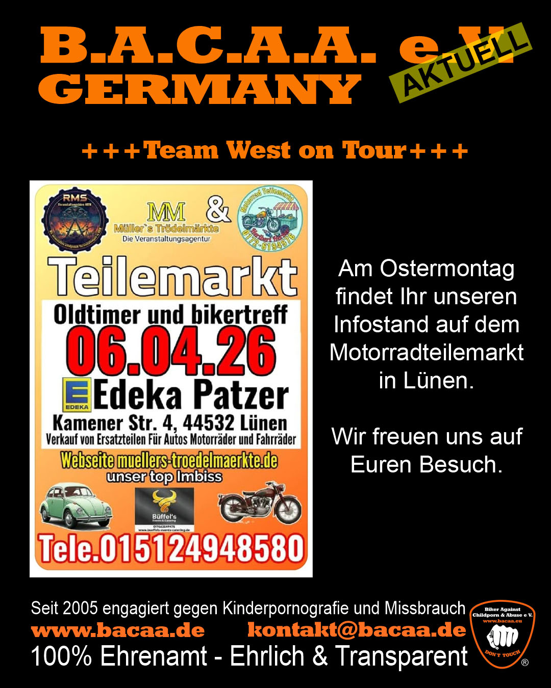 Infostand in 44532 Lünen