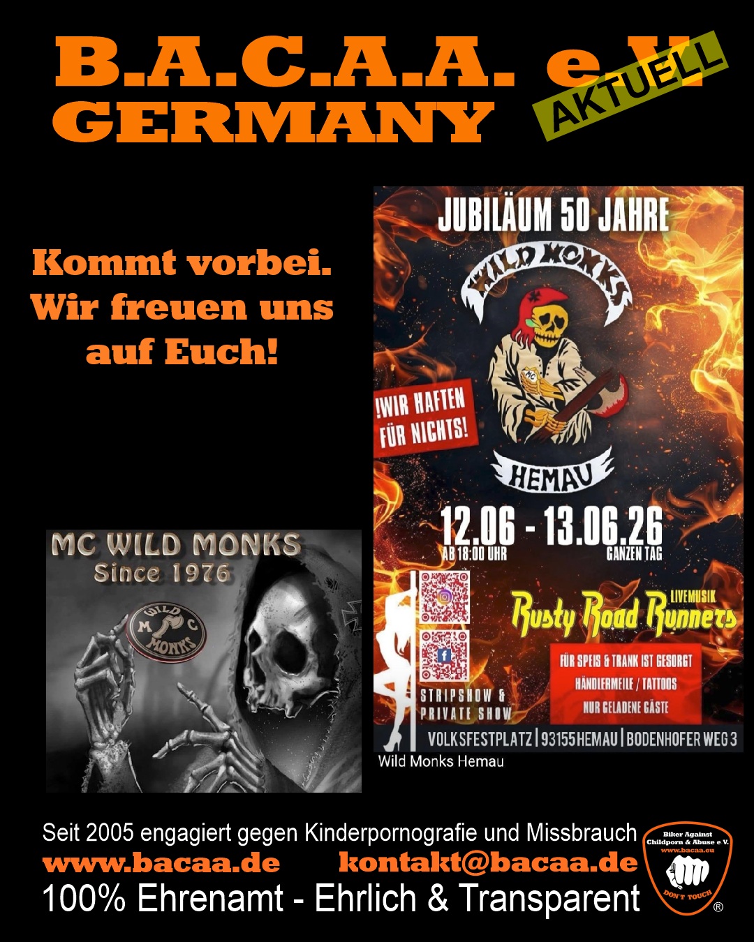 50 Jahre MC Wild Monks (BY)