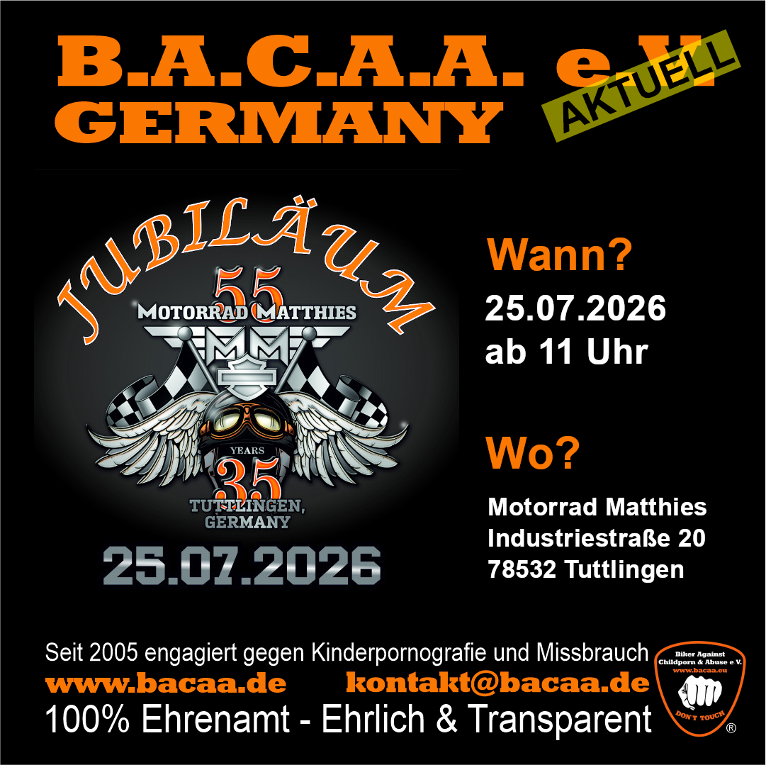 Große Jubiläumsparty bei Motorrad Matthies in Tuttlingen