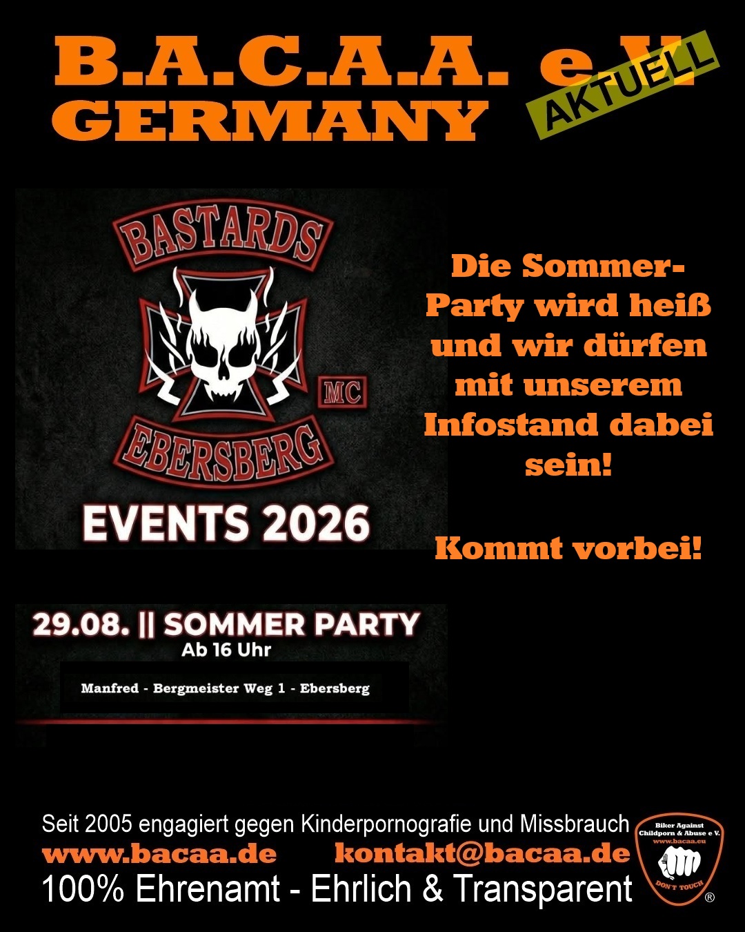 Sommer Party der Bastards Ebersberg (BY)