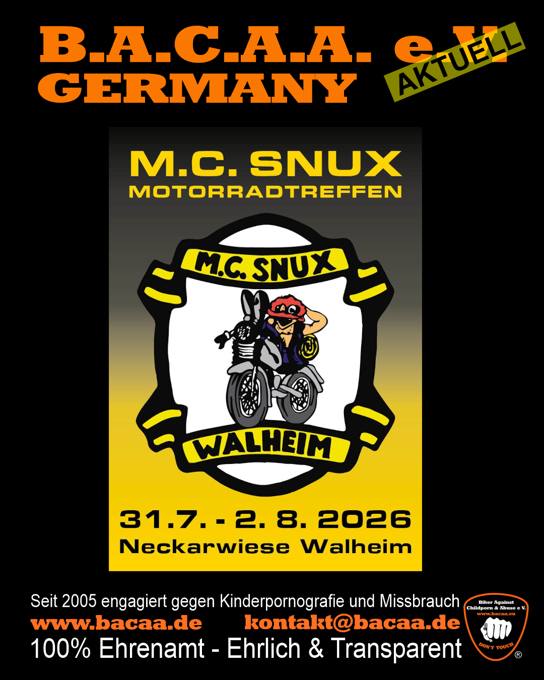 Party in Walheim beim Snux MC